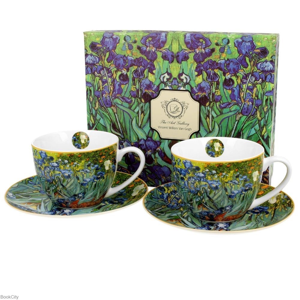 تصویر  Set of 2 Cups 280ml with Saucers Iresis Vangogh  8225