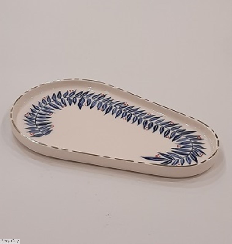 تصویر  ديس گلابي لاستر طلا