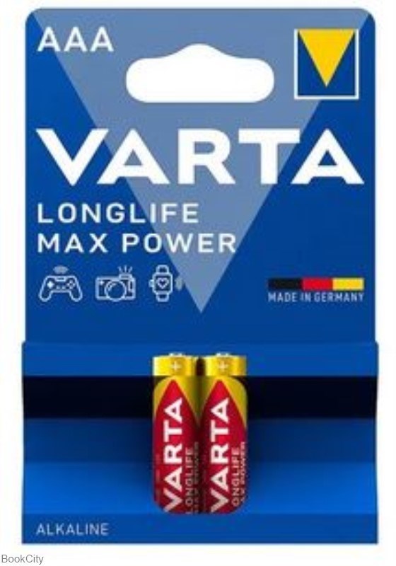 تصویر  باتري نيم‌قلمي 2 عددي VARTA Longlife Max Power 749743
