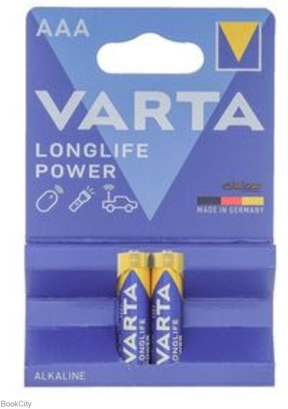 تصویر  باتري نيم‌قلمي 2 عددي VARTA Longlife Power 749889