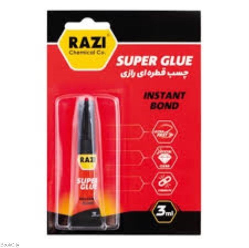 تصویر  چسب قطره‌اي RAZI 3ml