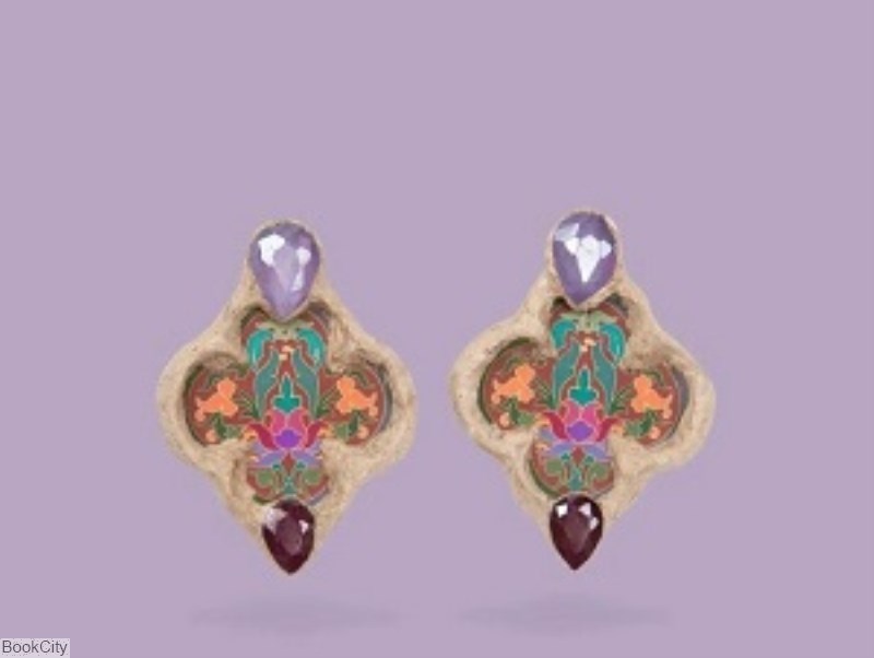 تصویر  گوشواره پاپيه‌ماشه اختر