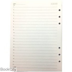 تصویر  يدك كلاسور 80 برگ جيبي 6 حلقه يادداشتي Mr Note