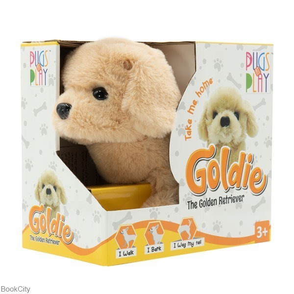 تصویر  عروسك سگ حركتي موزيكال GOLDIE