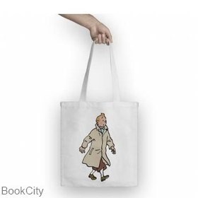 تصویر  ساك دستي پارچه‌اي جيب‌دار تن‌تن COOL BAG