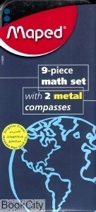 تصویر  پرگار 9 تكه فلزي Maped 119459