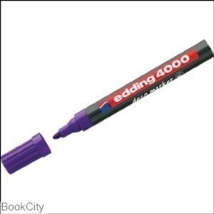 تصویر  ماژيك طراحي بنفش نوك گرد edding 4000 Deco 2-4 mm M