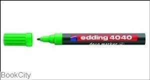 تصویر  ماژيك طراحي سبز نوك گرد edding 4040 Deco 1-2mm F