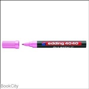 تصویر  ماژيك طراحي صورتي نوك گرد edding 4040 Deco 1-2mm F