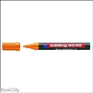 تصویر  ماژيك طراحي نارنجي نوك گرد edding 4040 Deco 1-2mm F