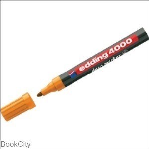 تصویر  ماژيك طراحي نارنجي نوك گرد edding 4000 Deco 2-4mm M
