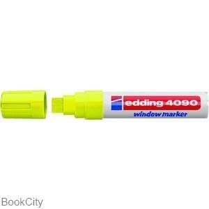 تصویر  ماژيك شيشه سبز فسفري edding 4090 4-15mm 065