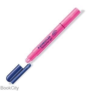 تصویر  ماژيك هاي‌لايت ژل صورتي STAEDLER