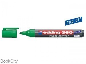 تصویر  ماژيك وايت‌برد نوك گرد سبز edding 360 1.5-3mm 004