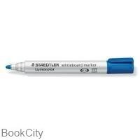 تصویر  ماژيك وايت‌برد نوك گرد آبي STAEDTLER Lumocolor 351