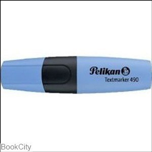 تصویر  ماژيك هاي‌لايت آبي Pelikan F490