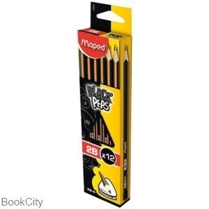 تصویر  مداد مشكي 3 گوش Maped 850022 2B