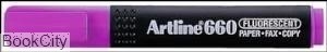 تصویر  ماژيك هاي‌لايت بنفش Artline 660