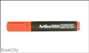 تصویر  ماژيك هاي‌لايت قرمز Artline 660