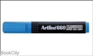 تصویر  ماژيك هاي‌لايت آبي Artline 660