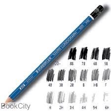 تصویر  مداد مشكي STAEDTLER Mars Lumograph 100-8B