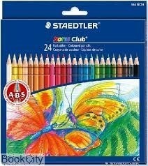 تصویر  مدادرنگي 24رنگ جعبه مقوايي  Staedtler144NC24