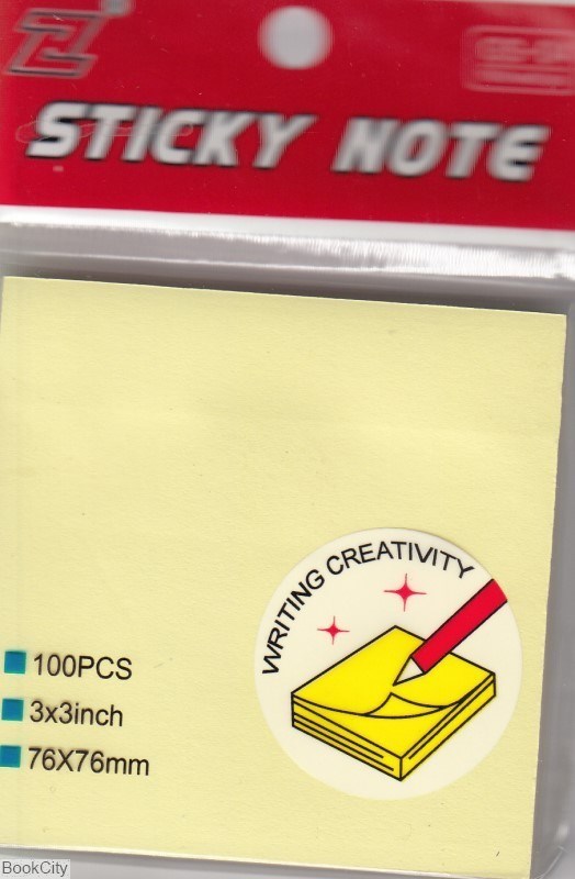 تصویر  يادداشت چسب‌دار 100 برگ 76×76 sticky Notes