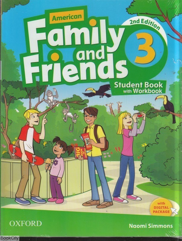 تصویر  Family and Friends 3 SB WB CD