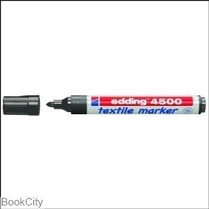 تصویر  ماژيك پارچه نوك گرد edding 4500 2-3mm 012