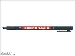 تصویر  ماژيك آبي edding 143 B Ohp Marker 1-3mm 03