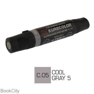 تصویر  ماژيك طراحي ZIG- KURECOLOR C05 Cool Gray