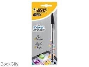 تصویر  خودكار مشكي BiC Cristal Stylus Tech