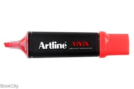 تصویر  ماژيك هاي‌لايت سرخابي Vivix 670