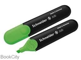 تصویر  ماژيك هاي‌لايت سبز Schneider 1504
