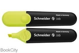 تصویر  ماژيك هاي‌لايت زرد Schneider 1505