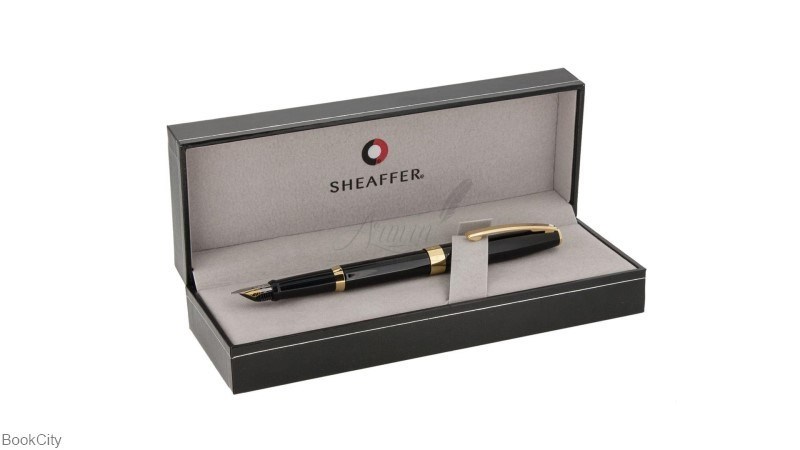 تصویر  خودنويس لاكي مشكي  گيره طلا ساگاريس SHEAFFER