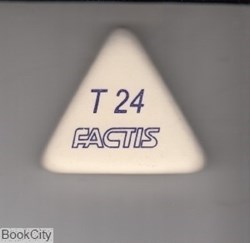 تصویر  پاك‌كن مثلثي FACTIS T24