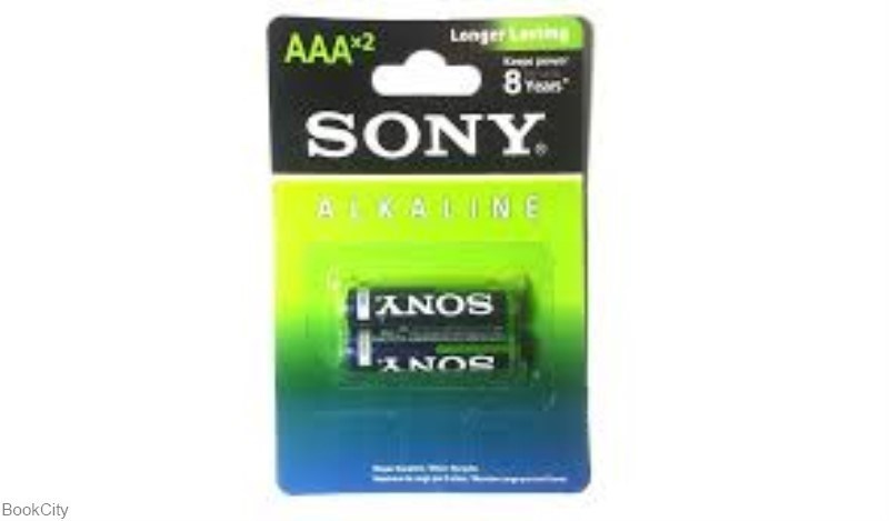 تصویر  باتري نيم‌قلمي آلكالاين 2 عددي SONY