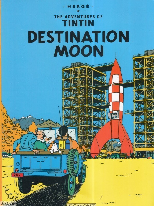 تصویر  the adventures of tintin destination moon